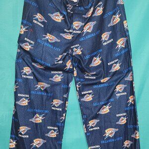 Dark Blue Kids' OKC Thunder Pants, Size XL (18)